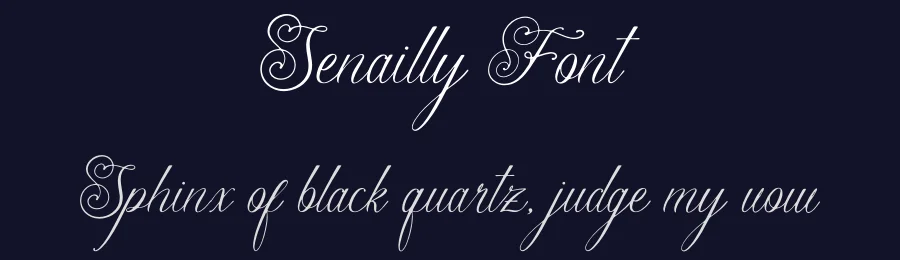 Senailly Font by Denustudios — Script Handwritten Font — thumbnail 2