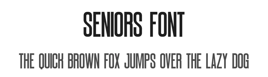Seniors Font by Craftedtype — Decorative Font
