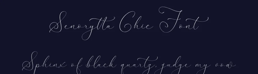 Senorytta Chic Font by Storytype — Script Handwritten Font — thumbnail 2
