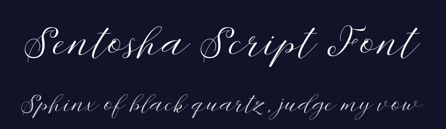 Sentosha Script Font by Areatype — Script Handwritten Font — thumbnail 2
