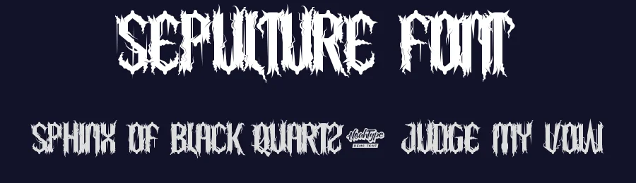 Sepulture Font by noahtype — Decorative Font — thumbnail 2