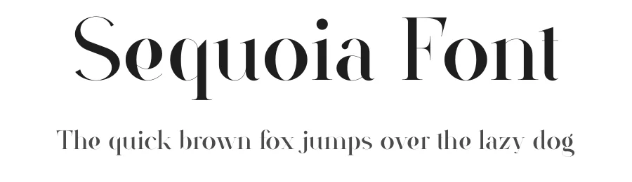 Sequoia Font by vpcreativeshop — Display Font