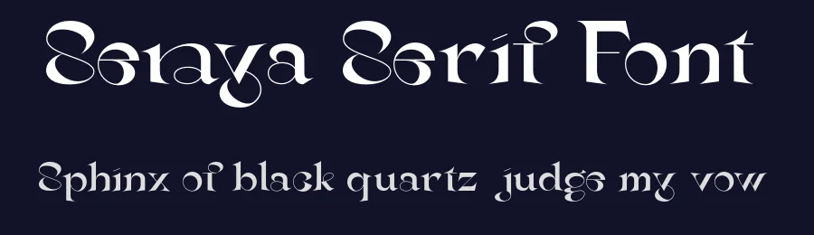 Seraya Serif Font by Dharmas Studio — Serif Font — thumbnail 2