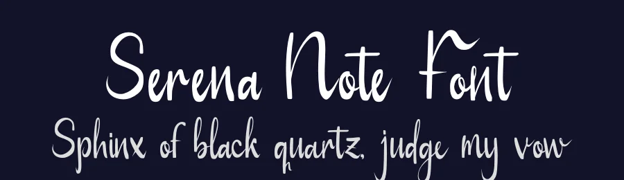 Serena Note Font by Gracetypestudio — Script Handwritten Font — thumbnail 2
