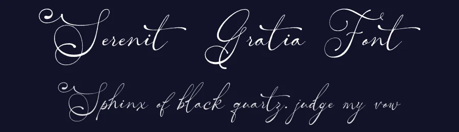 Serenité Gratia Font by Inviline.co — Script Handwritten Font — thumbnail 2