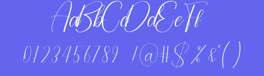 Serenity Calligraphy Font by creativeletter — Script Handwritten Font — thumbnail 3