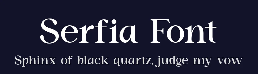 Serfia Font by ErmediaStudio — Serif Font — thumbnail 2