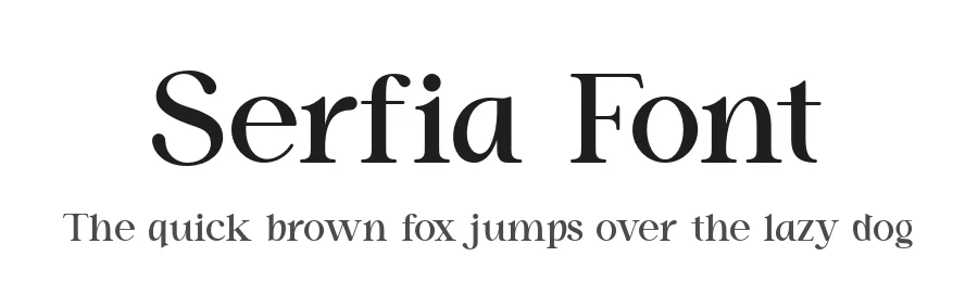 Serfia Font by ErmediaStudio — Serif Font