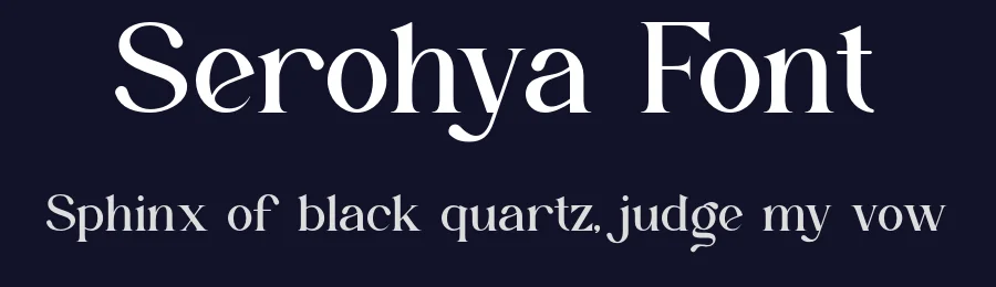 Serohya Font by ErmediaStudio — Serif Font — thumbnail 2