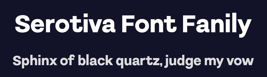 Serotiva Font Fanily by YUKITA CREATIVE — Decorative Font — thumbnail 2