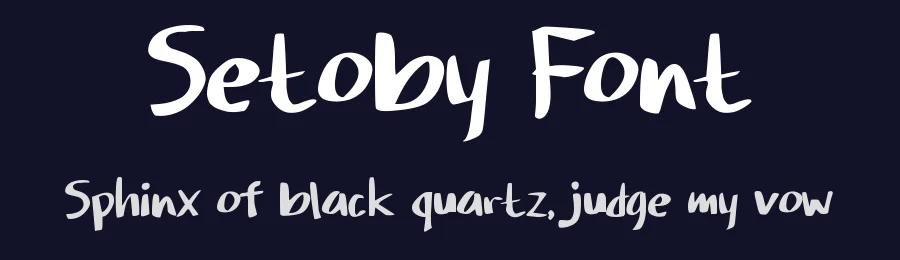 Setoby Font by Pinisi ART — Decorative Font — thumbnail 2