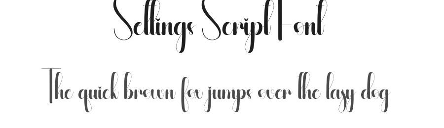 Settings Script Font by andikastudio — Script Handwritten Font