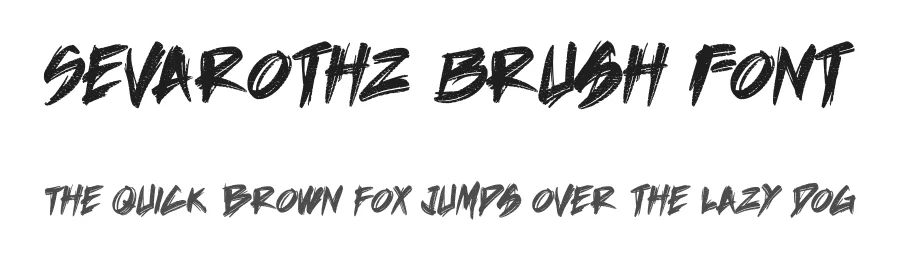 Sevarothz Brush Font by Dhabee — Blackletter Font