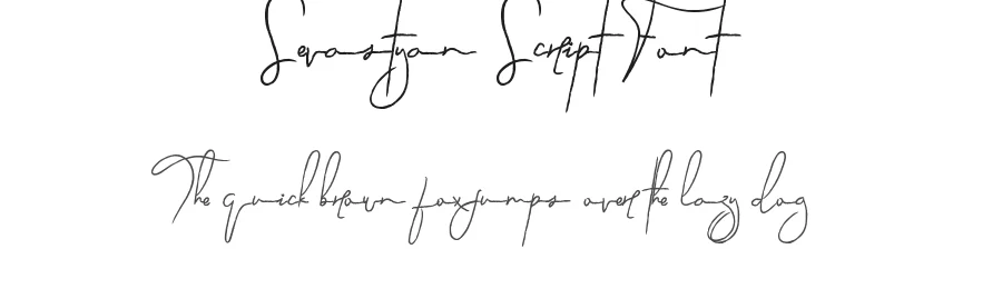 Sevastyan Script Font by edricstudio — Script Handwritten Font