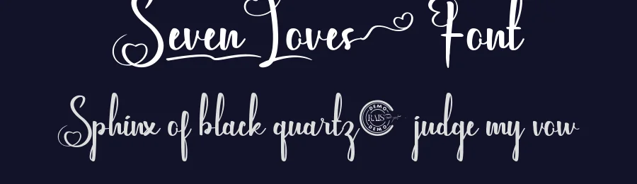 Seven Loves Font by RaisProject — Script Handwritten Font — thumbnail 2
