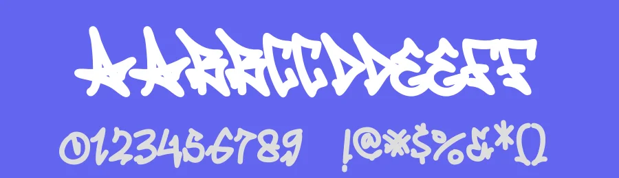 Seven Venom Graffiti Font by Cikareotype Studio — Display Font — thumbnail 3