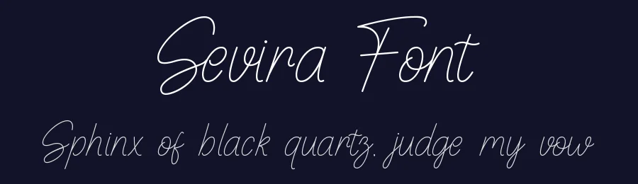 Sevira Font by SlideShoot — Script Handwritten Font — thumbnail 2