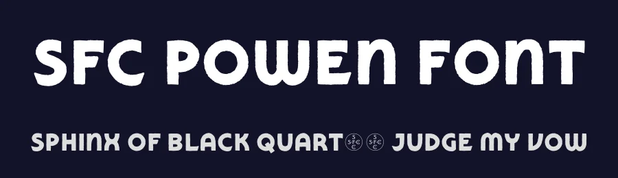 SFC Powen Font by Skilline Fonts — Sans Serif Font — thumbnail 2