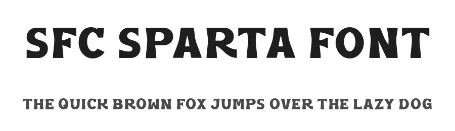 SFC Sparta Font by Skilline Supply Co. — Display Font