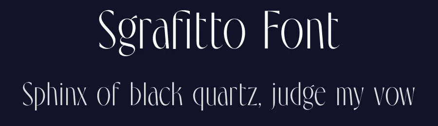 Sgrafitto Font by Letteralle — Sans Serif Font — thumbnail 2