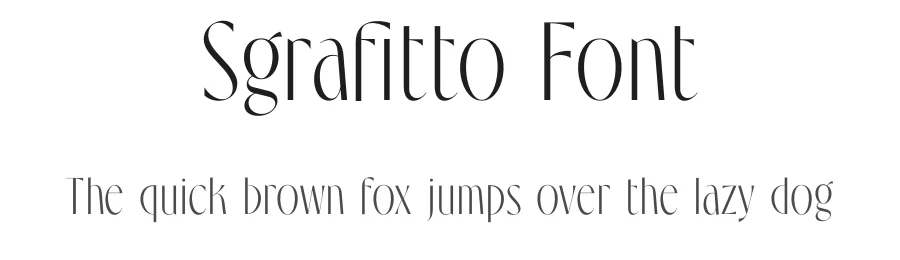 Sgrafitto Font by Letteralle — Sans Serif Font