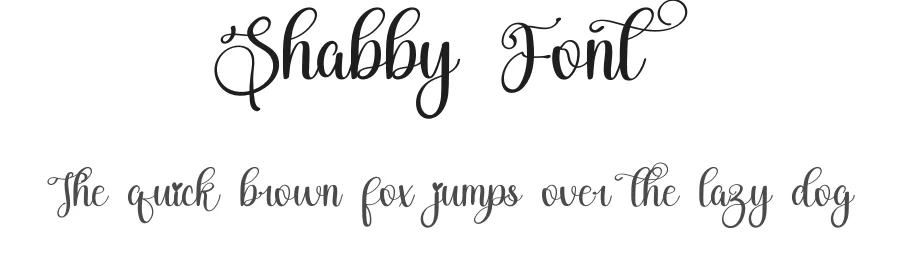 Shabby Font by inermediaSTUDIO — Script Handwritten Font