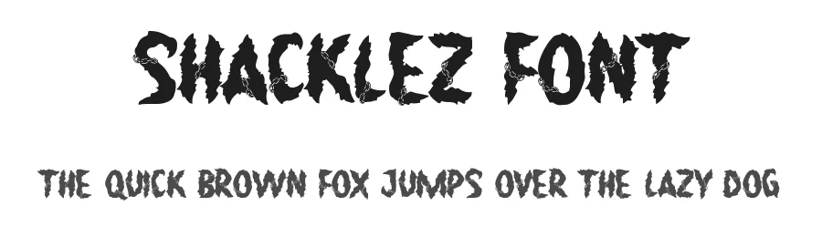 Shacklez Font by noahtype — Decorative Font