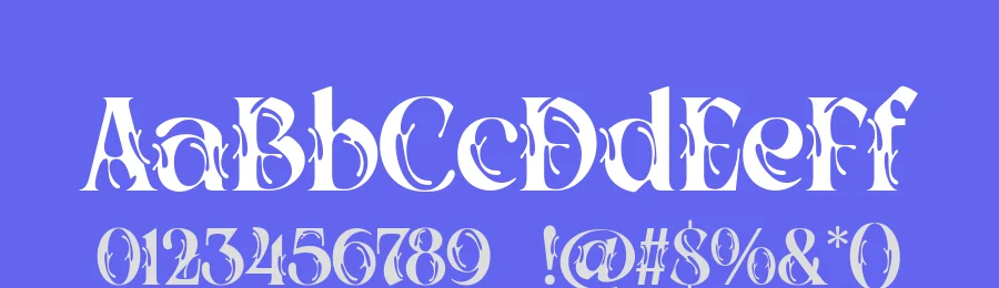 Shadow Chrome Font by alit design — Display Font — thumbnail 3