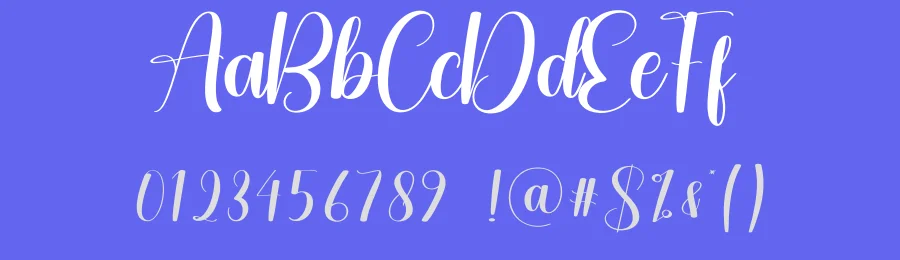 Shady Umbrella Script Font by creativeletter — Script Handwritten Font — thumbnail 3
