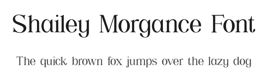 Shailey Morgance Font by UICreative — Serif Font