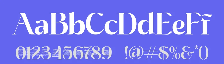 Shalli Serif Font by saemoon creative — Decorative Font — thumbnail 3