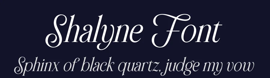 Shalyne Font by Krismagraph — Serif Font — thumbnail 2