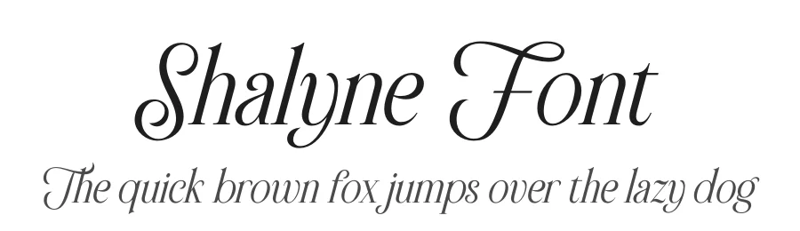 Shalyne Font by Krismagraph — Serif Font