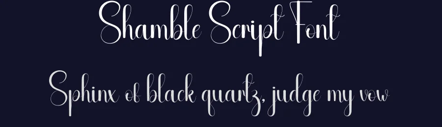 Shamble Script Font by andikastudio — Script Handwritten Font — thumbnail 2