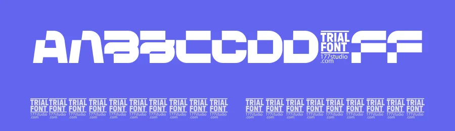 Shared Horses – Cyber Display Font by 177Studio — Display Font — thumbnail 3