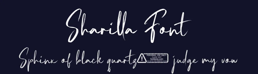 Sharilla Font by fontkong — Script Handwritten Font — thumbnail 2