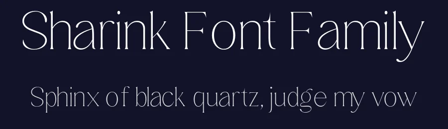 Sharink Font Family by Nia Typework — Serif Font — thumbnail 2