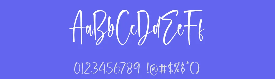 Sharon Daisy Font by glorytype — Script Handwritten Font — thumbnail 3