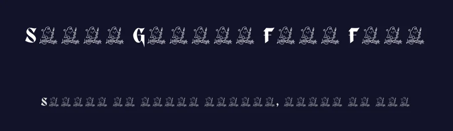 Sharp Gothic Free Font by Letterlays — Decorative Font — thumbnail 2