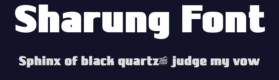 Sharung Font by twinletter — Sans Serif Font — thumbnail 2