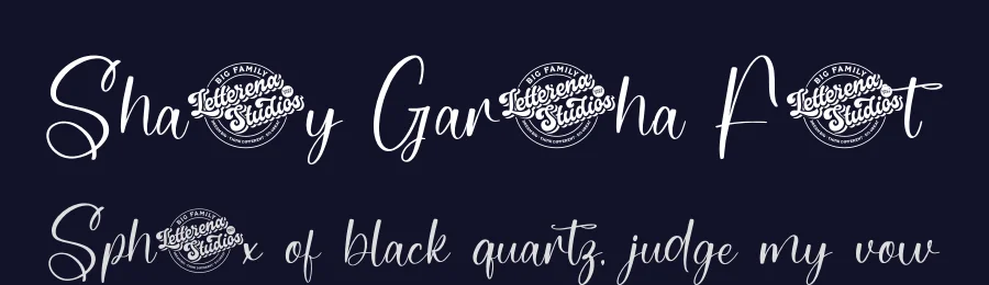 Shasty Garetha Font by letterenastudios — Script Handwritten Font — thumbnail 2