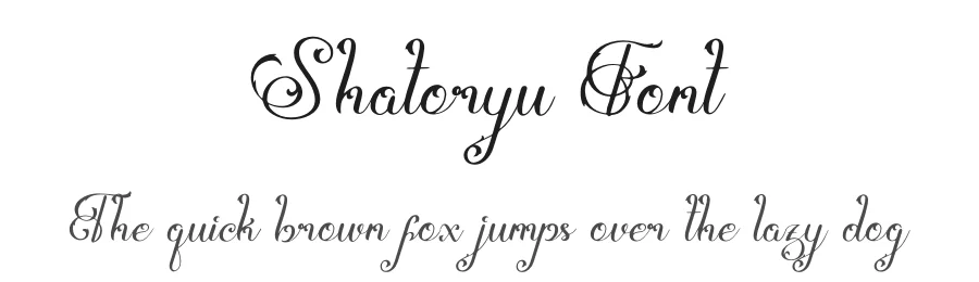 Shatoryu Font by Denustudios — Script Handwritten Font