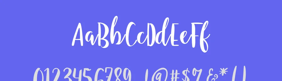Shavia Script Font by 178-MC — Script Handwritten Font — thumbnail 3