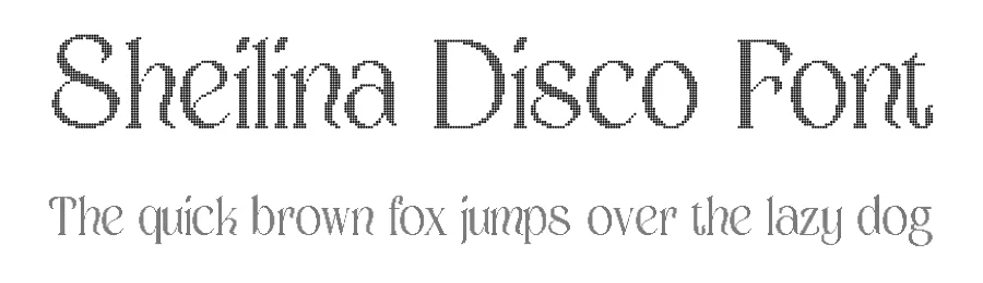 Sheilina Disco Font by craftsupplyco — Display Font