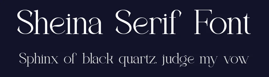 Sheina Serif Font by ErmediaStudio — Serif Font — thumbnail 2