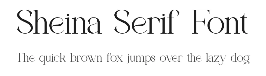 Sheina Serif Font by ErmediaStudio — Serif Font