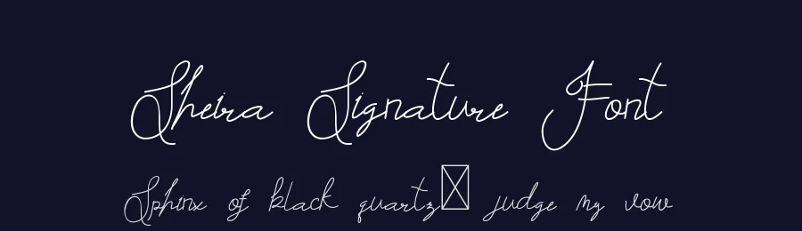 Sheira Signature Font by edricstudio — Script Handwritten Font — thumbnail 2