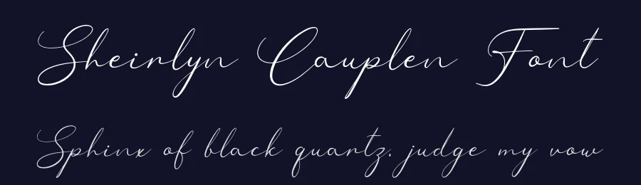 Sheirlyn Cauplen Font by Denustudios — Script Handwritten Font — thumbnail 2