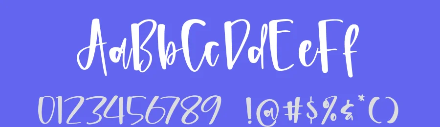 Shelbyita Font by glorytype — Script Handwritten Font — thumbnail 3