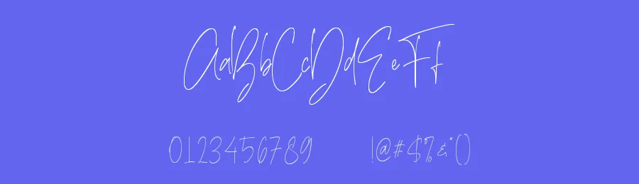 Shelbymalkan Font by qwrtype — Script Handwritten Font — thumbnail 3